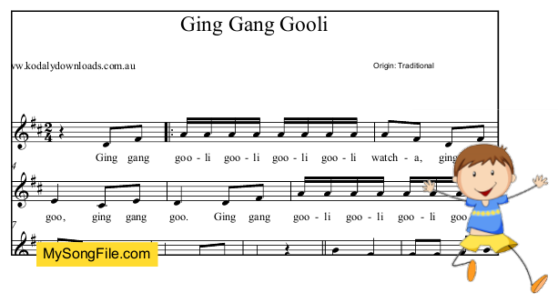 Ging Gang Gooli