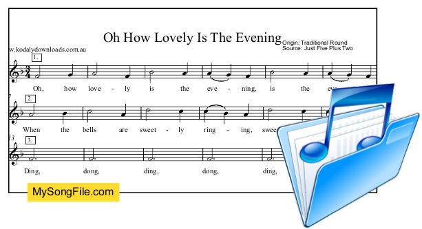Oh How Lovely Is The Evening